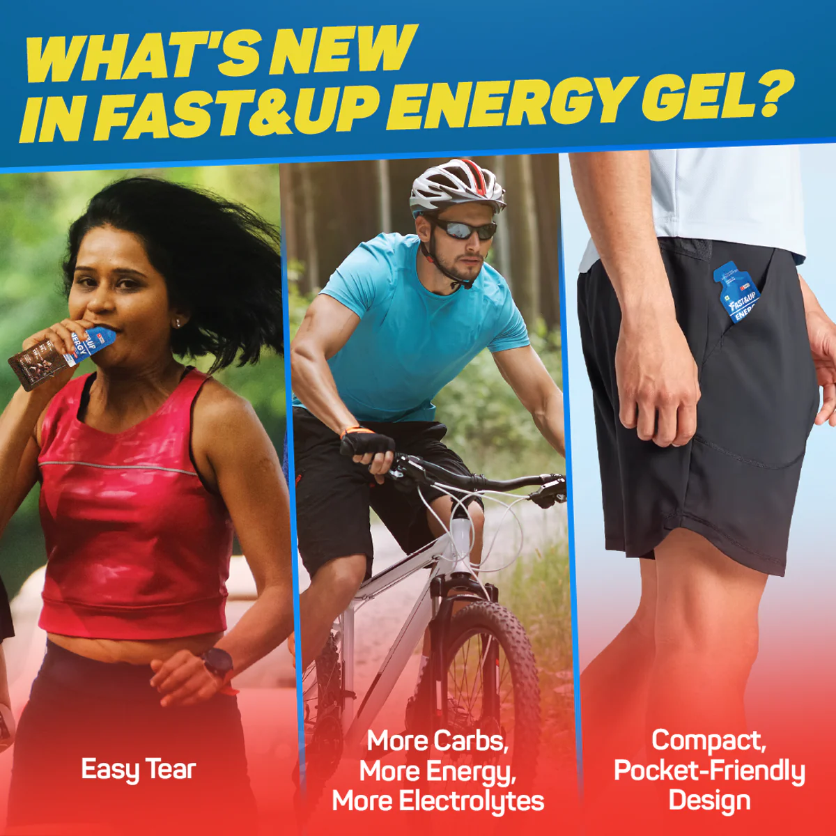 Energy Gel - Caffeinated - Strawberry Banana - Image 4