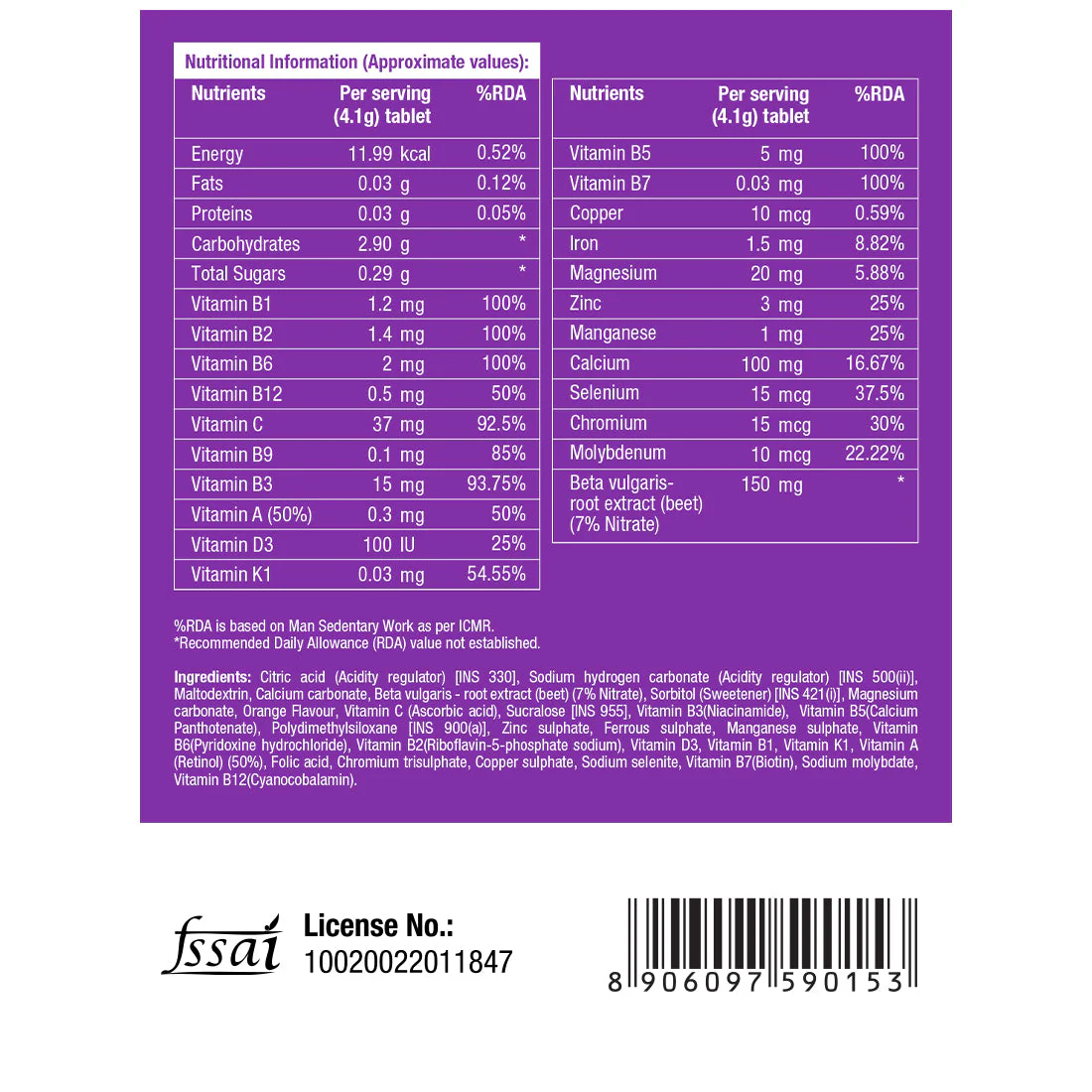 Multivitamins - Orange Single - Image 8