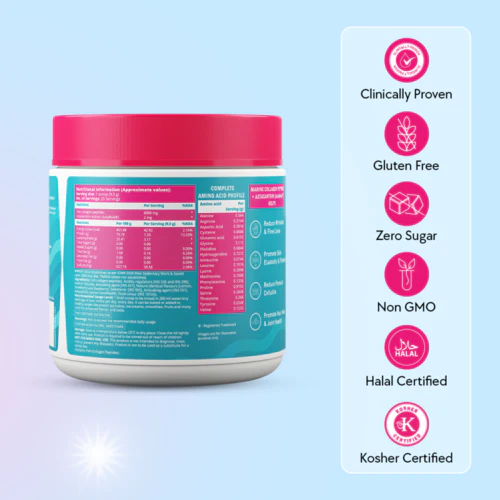 Marine Collagen Supplement for Youthful Skin - Lemonade - Image 8