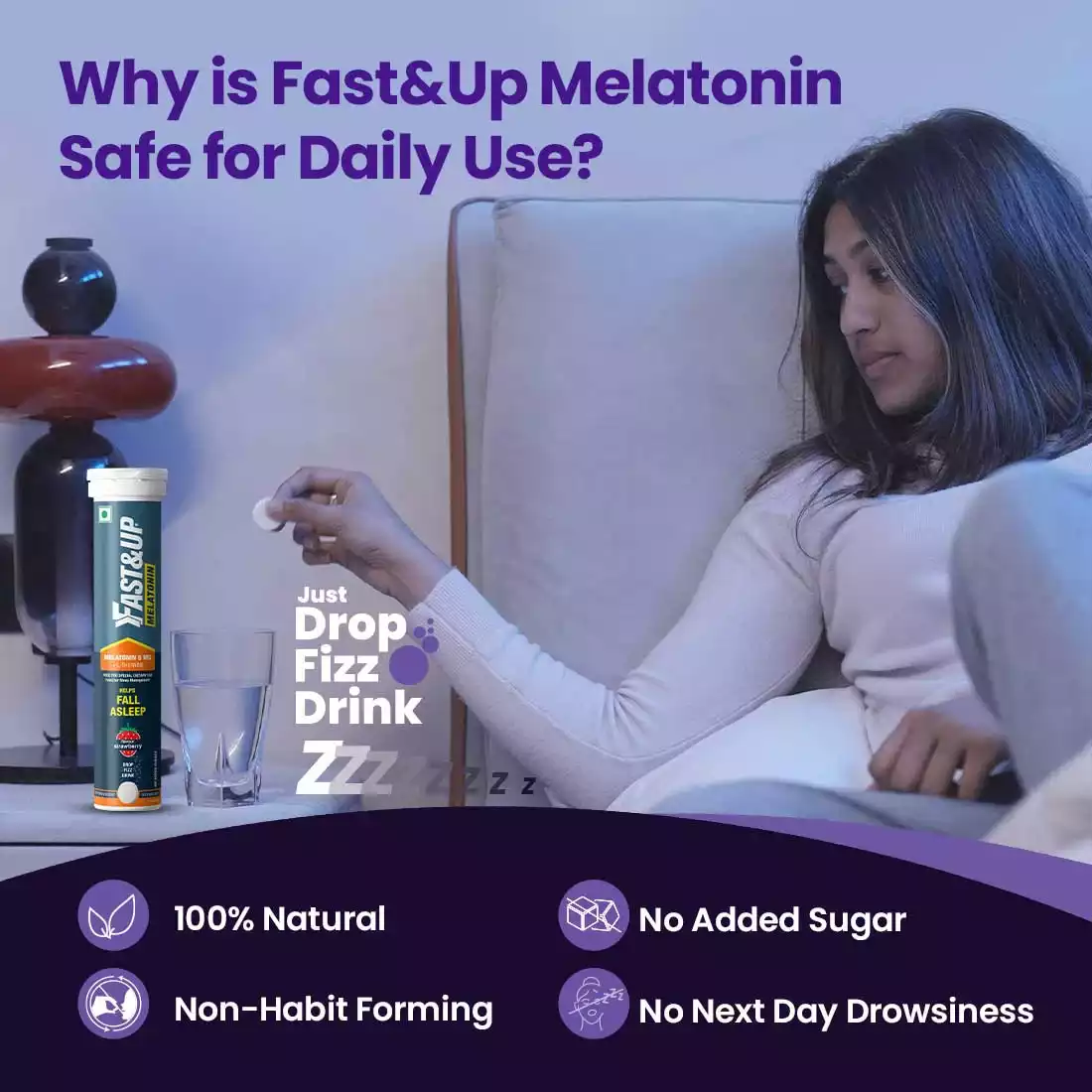 Fastest Acting 5 mg Melatonin with No Added Sugar - Image 4