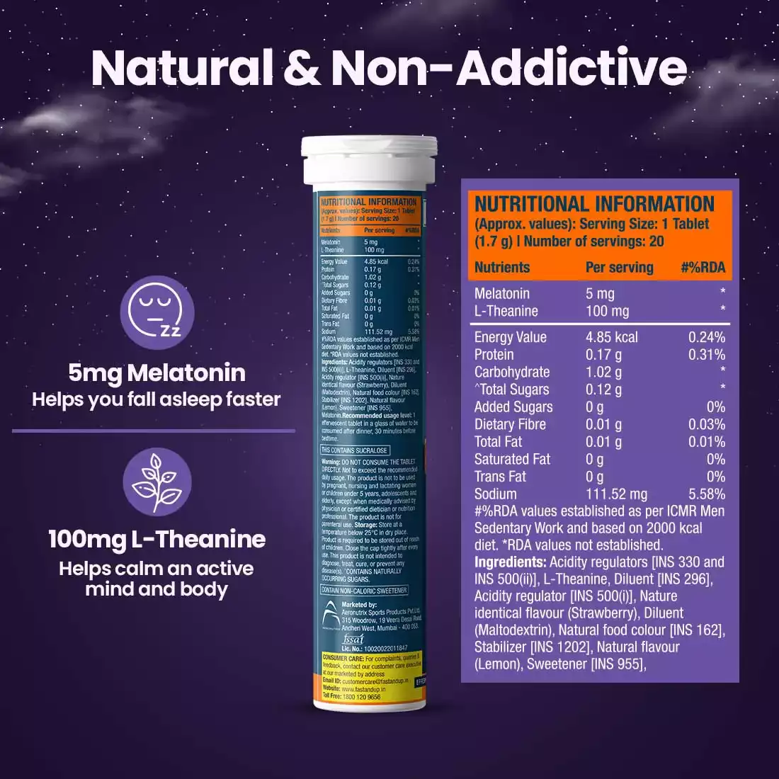 Fastest Acting 5 mg Melatonin with No Added Sugar - Image 6