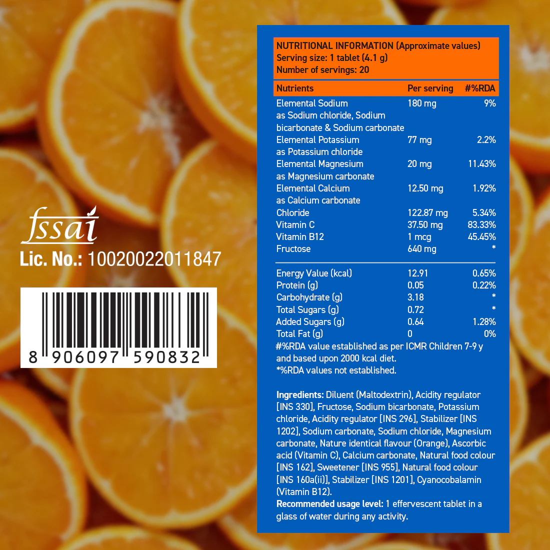 Reload Assorted 3's- Lime and Lemon + Orange + Cola - Image 10