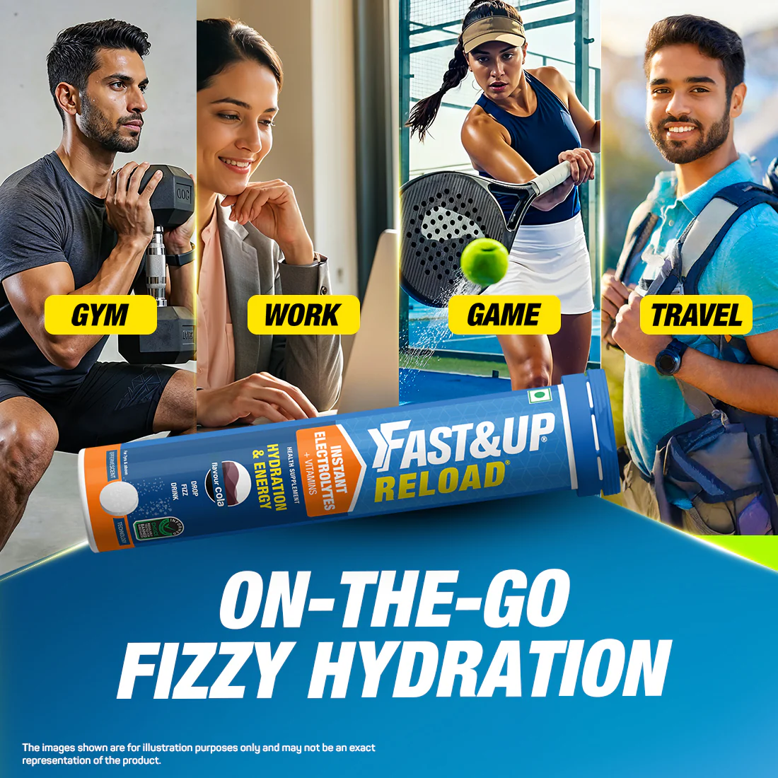 Reload - Low Sugar Instant Hydration Drink - Cola - Image 7