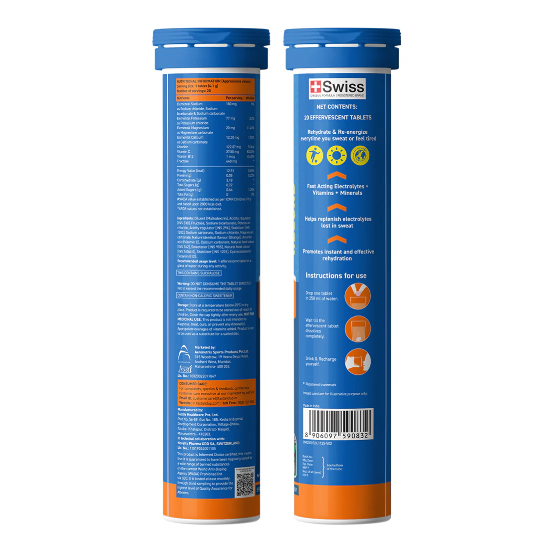 Reload Low Sugar  Assorted 2's- Lime and Lemon + Orange - Image 10