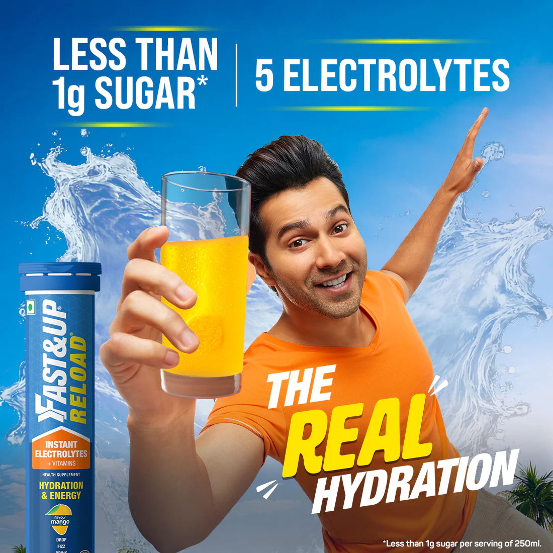 Reload Low Sugar Instant Hydration Drink - Mango - Image 2