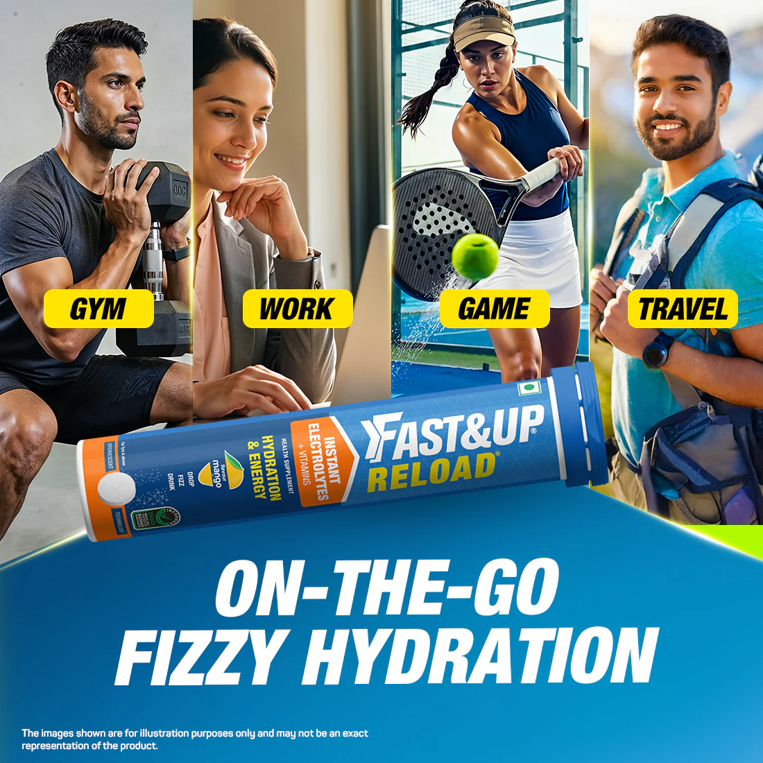 Reload Low Sugar Instant Hydration Drink - Mango - Image 7