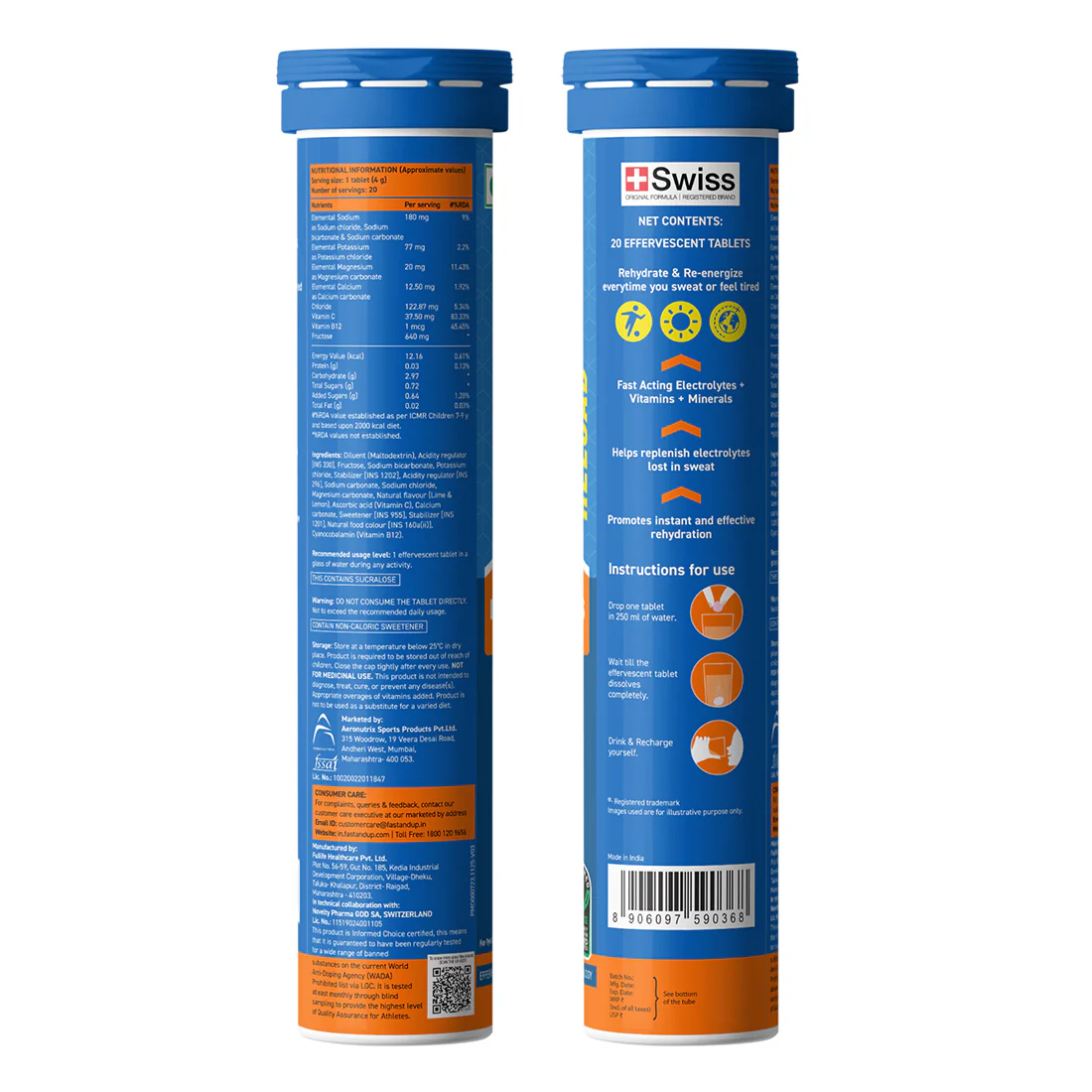 Reload Tropical Blast: Orange, Lime & Lemon, Mango, and Aam Panna - Image 10