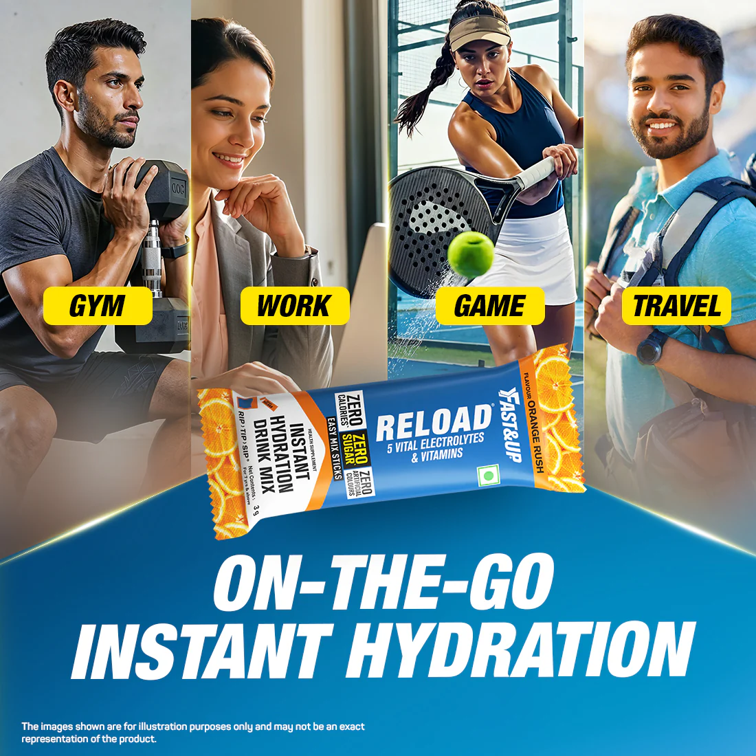 Reload Zero Sugar Instant Hydration Sticks - Assorted 4's - Image 7