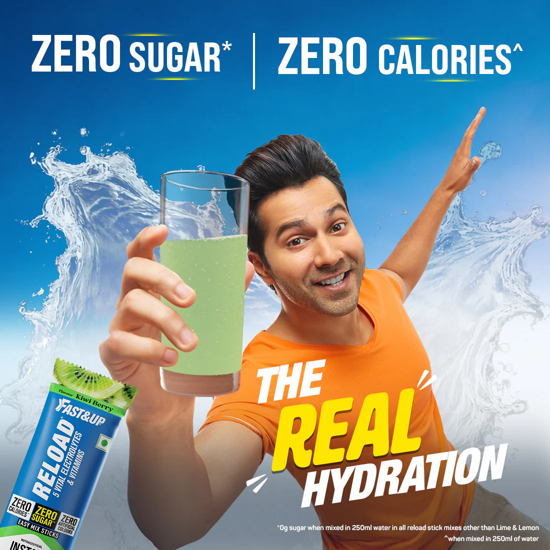 Reload Zero Sugar Instant Hydration Sticks- Kiwi Berry - Image 2