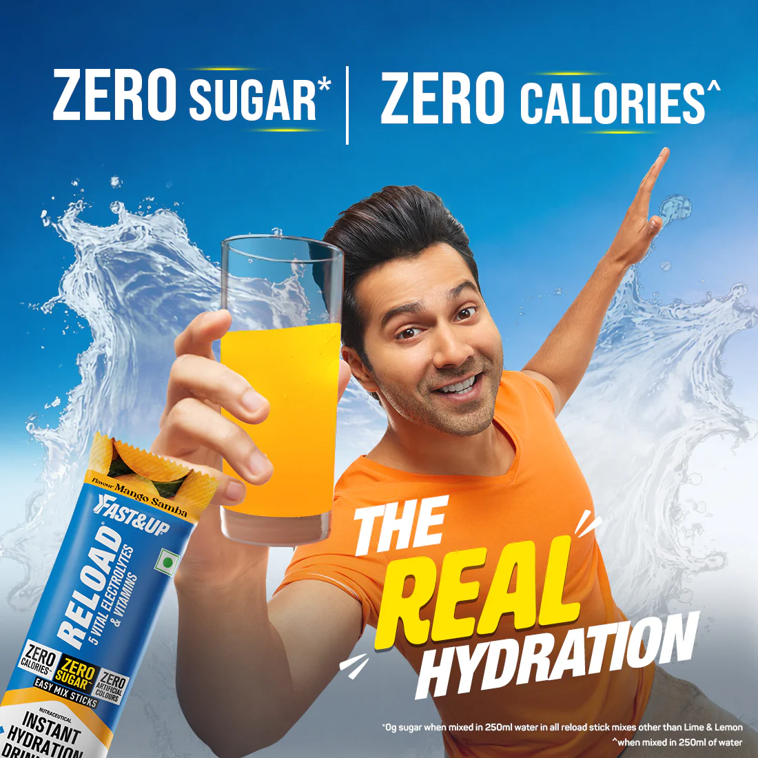 Reload Zero Sugar Instant Hydration Sticks- Mango Samba - Image 2